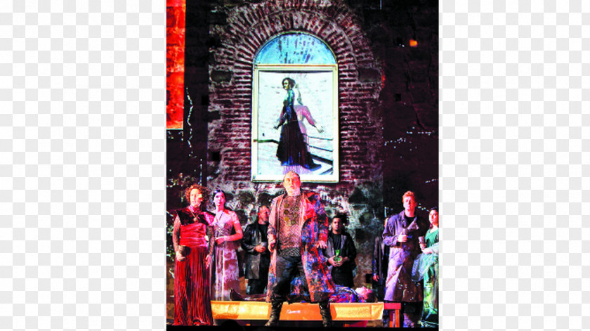 La Opera Macbeth Witches Purple Stage-M Text Messaging PNG