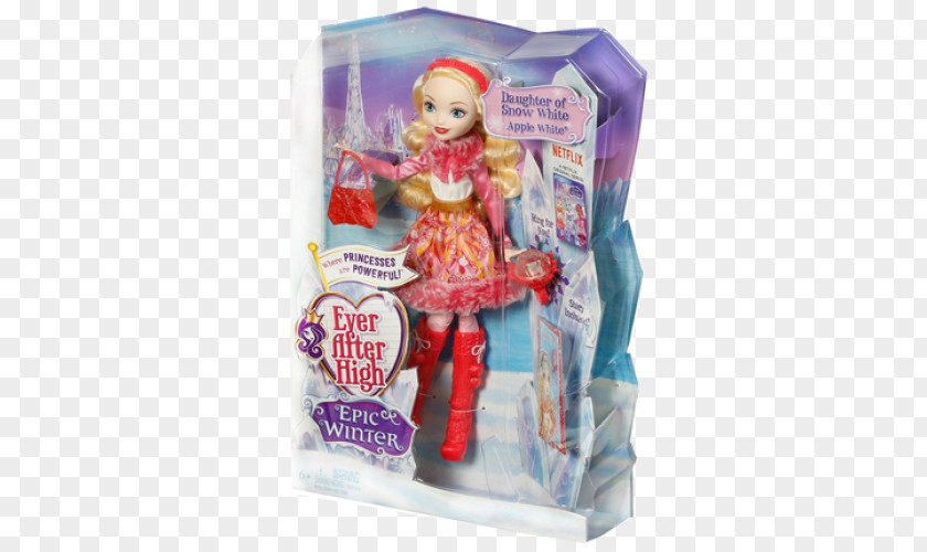 Barbie Epic Winter: The Junior Novel Ever After High: Dragon Games: Doll PNG