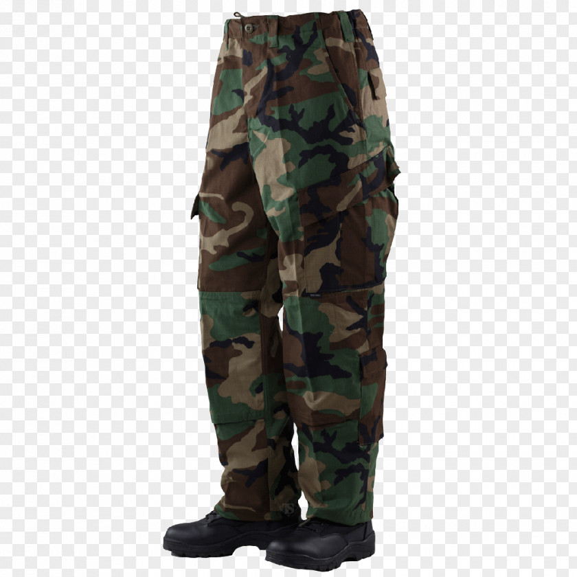 Camouflage Uniform U.S. Woodland TRU-SPEC Battle Dress Army Combat Ripstop PNG