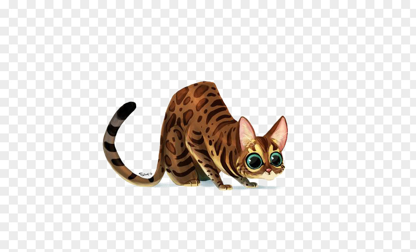 Cartoon Cat Bengal Ocicat Sphynx Ragdoll Kitten PNG