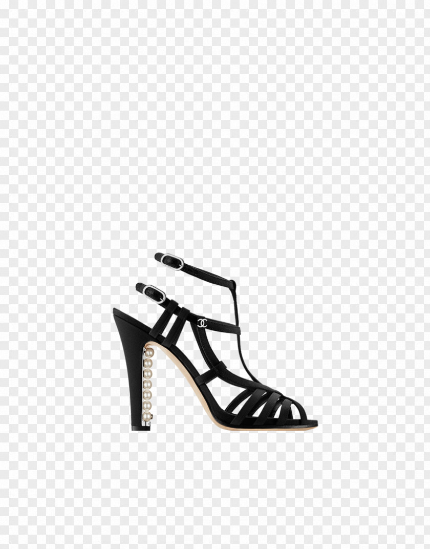 Chanel Sandal High-heeled Shoe Absatz PNG