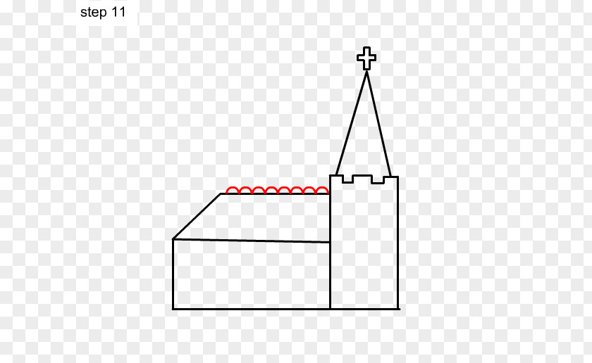 Church Draw Drawing Diagram White PNG