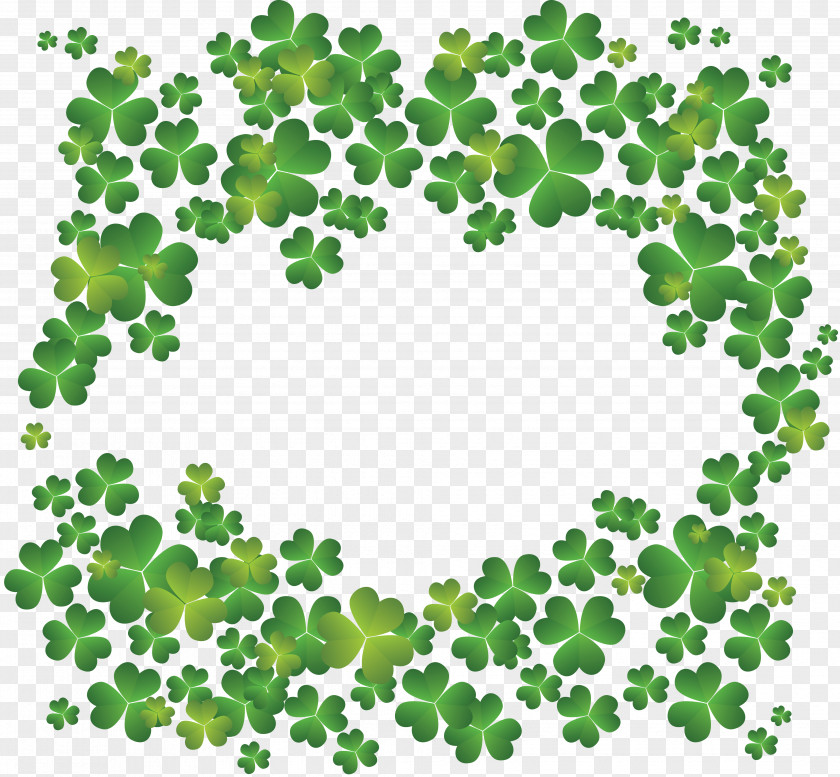 Clover Creative Four-leaf Shamrock Saint Patricks Day Clip Art PNG