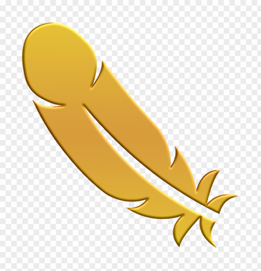 Feather Icon Bird Feathers Animals PNG