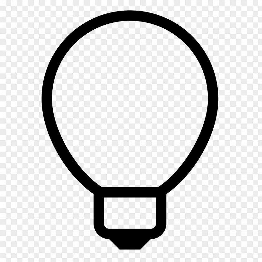 Lightbulb Incandescent Light Bulb Lamp Symbol PNG