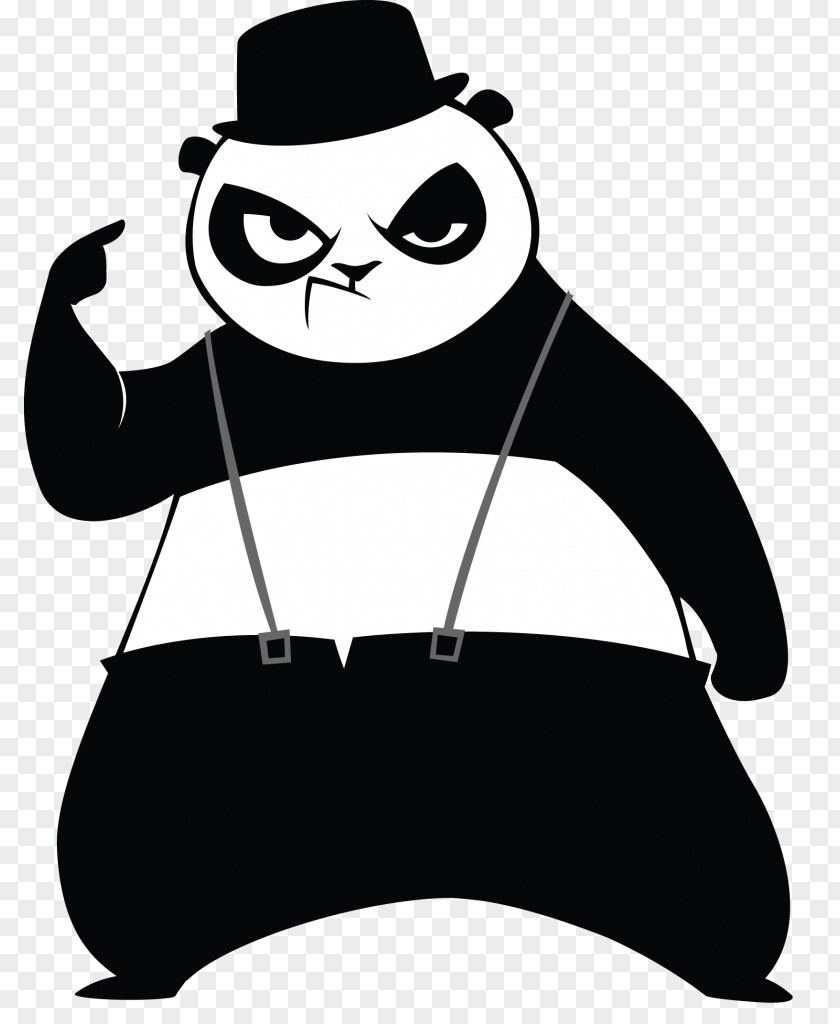OSO PANDA Giant Panda Ska Musician Candy Coated Fury PNG