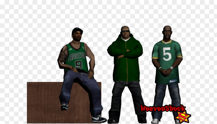 Rollin 60 Crips Grand Theft Auto: San Andreas Auto V Multiplayer Mod Grove Street Families PNG