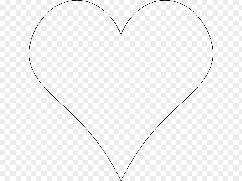 Simple Vector Drawing Heart Clip Art PNG