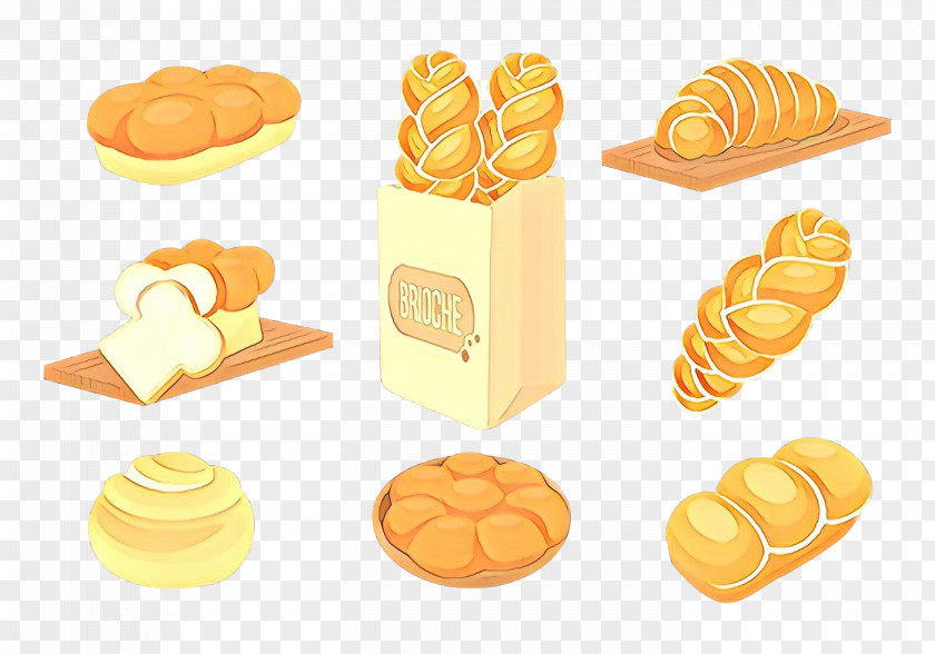 Baked Goods Bread Junk Food Yellow Cuisine Bakery PNG
