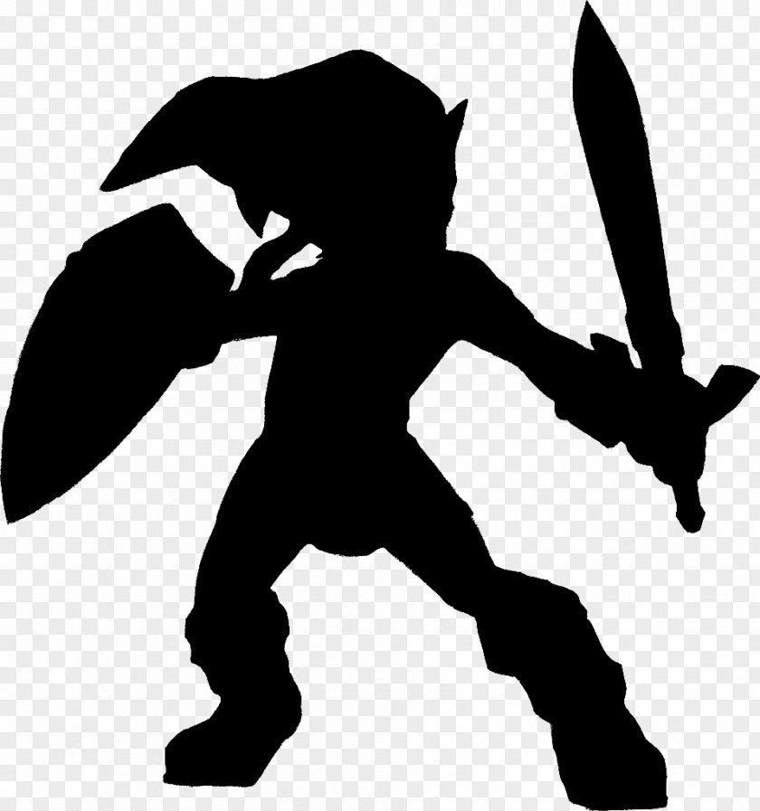 Character Silhouette The Legend Of Zelda: A Link Between Worlds Link's Awakening Breath Wild PNG