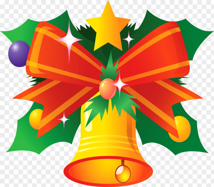 Christmas Bell Clip Art PNG