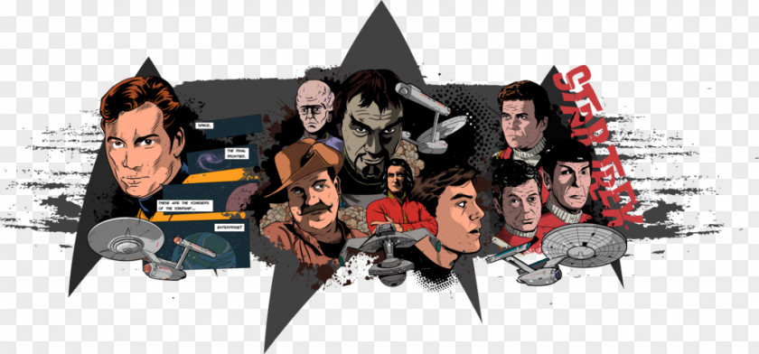 Comic Stars Kirk/Spock James T. Kirk Star Trek DeviantArt PNG