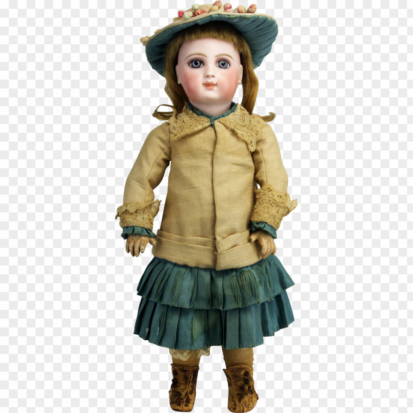 Doll Ruby Lane Jumeau Toy Collectable PNG