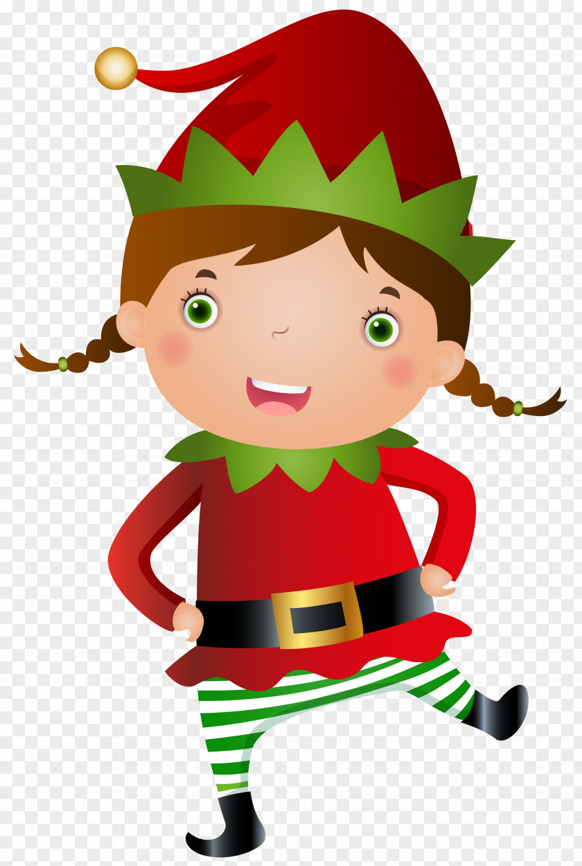 Summer Elf Cliparts Santa Claus Christmas Clip Art PNG