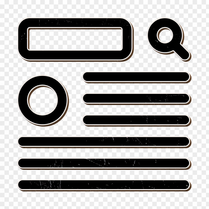 Wireframe Icon Ui PNG