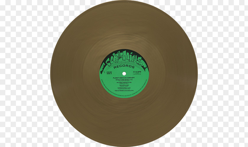 Gold Record Compact Disc Disk Storage PNG