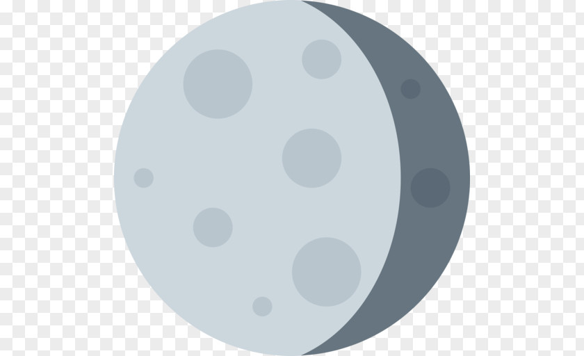 Moon Lunar Eclipse Phase Lua Em Quarto Minguante Natural Satellite PNG