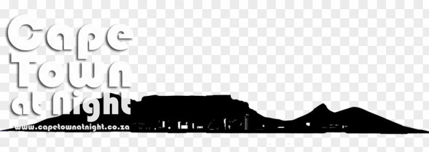 Cape Town Silhouette Table Mountain Logo PNG