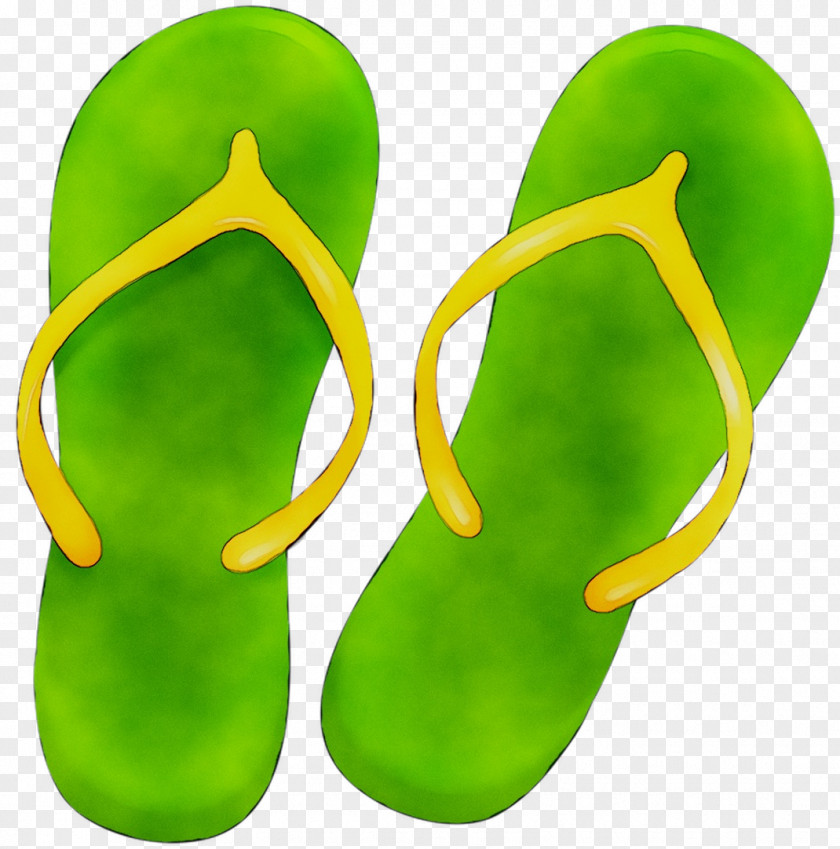 Flip-flops Green Shoe Product Design PNG