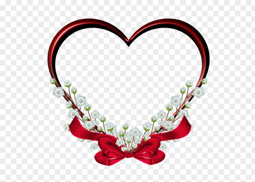 Heart Borders And Frames Clip Art Picture Image PNG