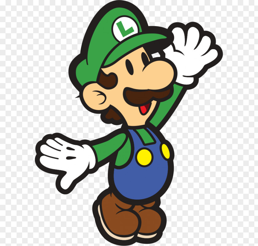 Luigi Mario & Luigi: Paper Jam Superstar Saga Luigi's Mansion PNG