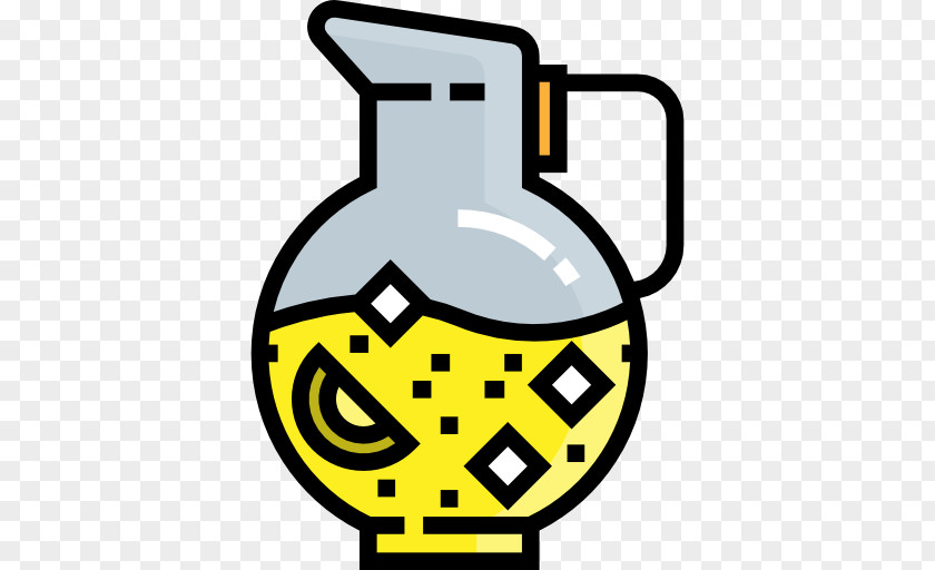 Cartoon Grenade Icon PNG