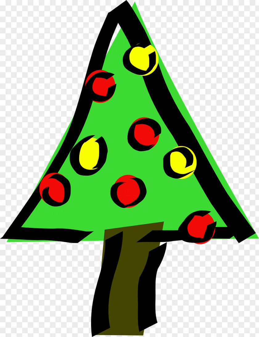 Christmas Tree Clip Art PNG