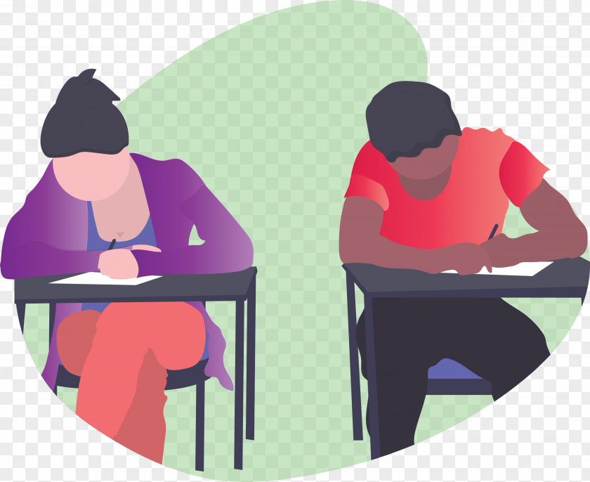 Exam Students PNG