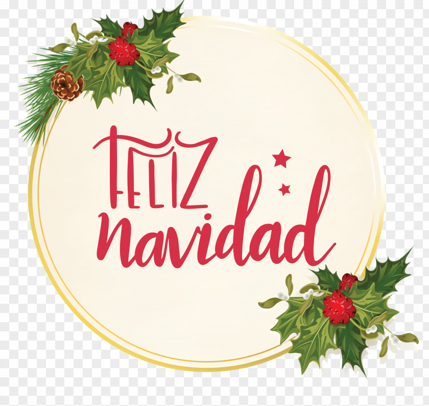 Feliz Navidad Merry Christmas PNG