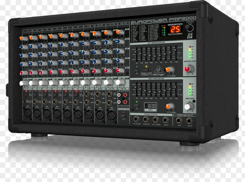 Mixer Audio Mixers Behringer Sound Equalization PNG