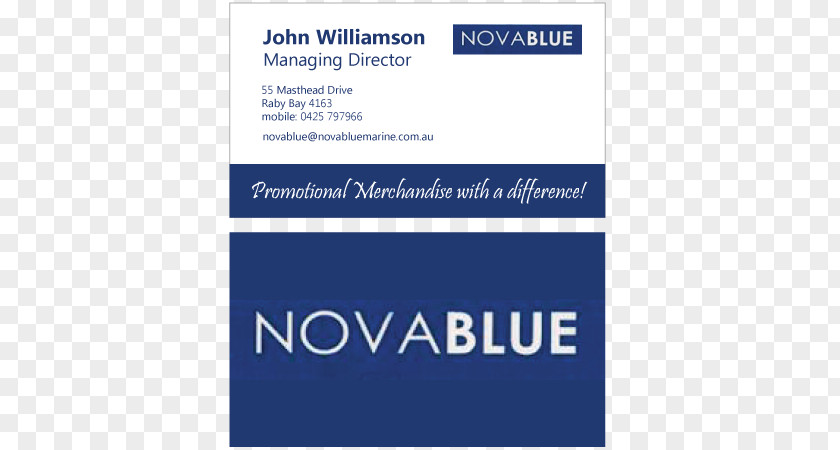 Modern Business Cards Design Brand Logo Blue Font PNG