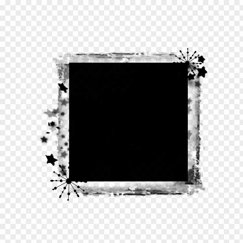 Black Frame Picture Frames PNG