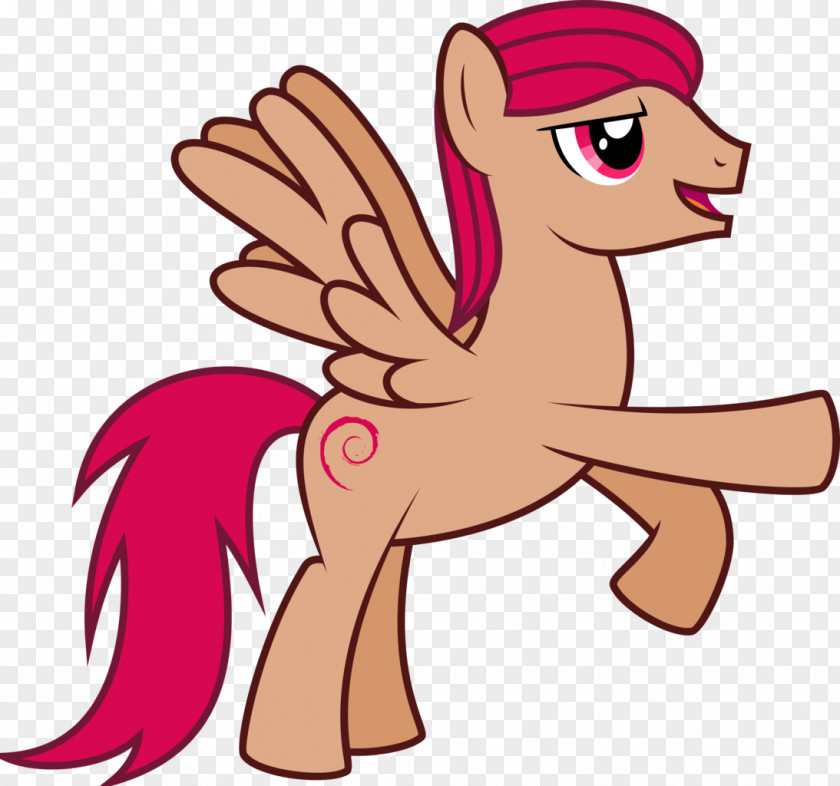 Horse Pony Debian Fedora Slackware PNG