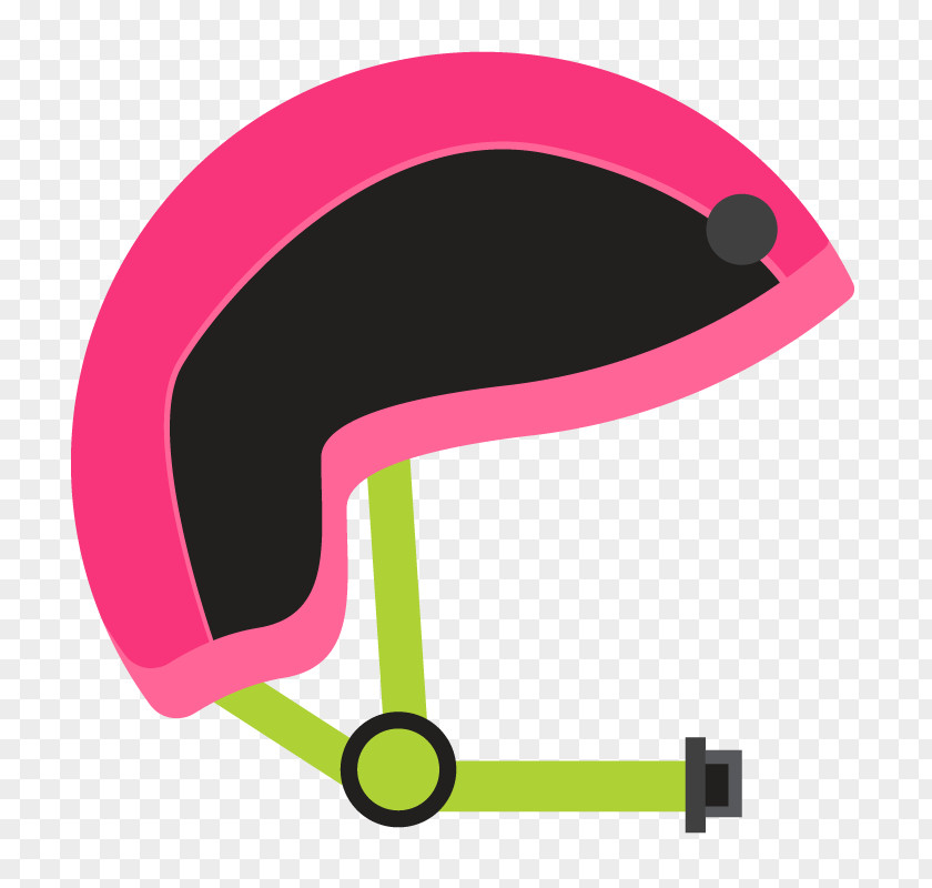 Roller Derby Headgear Line Clip Art PNG