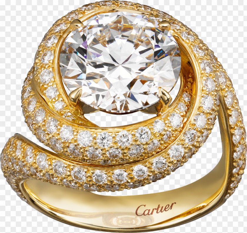 Proposal Ring Diamond Engagement Cartier Brilliant PNG