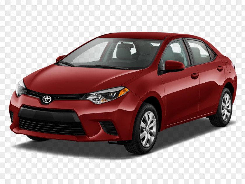 Red Car 2015 Toyota Corolla Compact Camry PNG