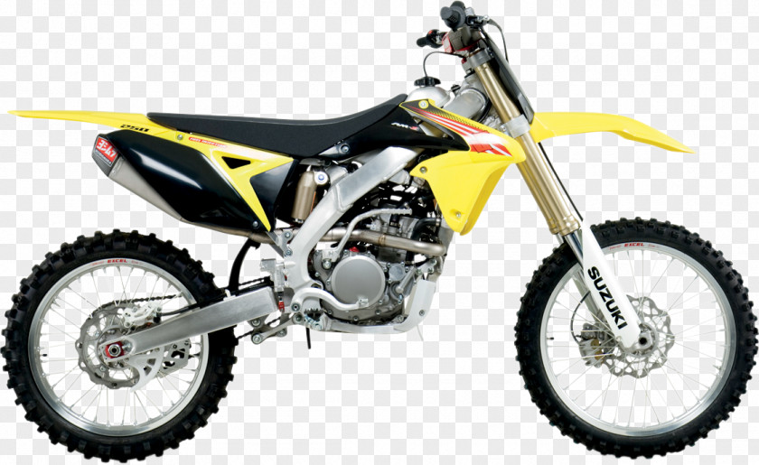Suzuki RM Series Exhaust System RM-Z 450 Motorcycle PNG