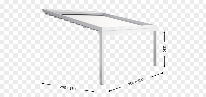 White Pergola Structure Patio Awning Aluminium PNG