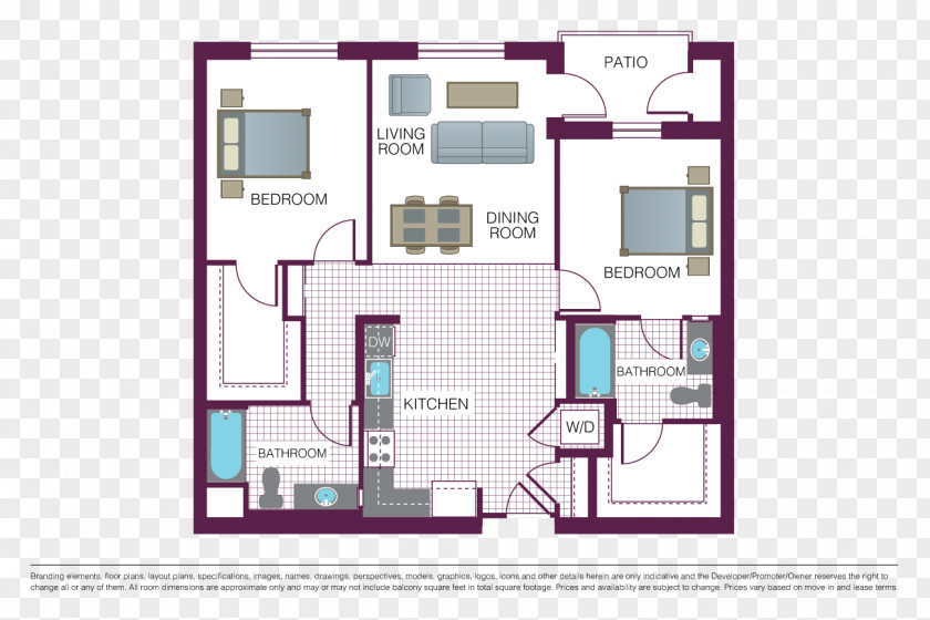Apartment Floor Plan Architecture Facade Design PNG