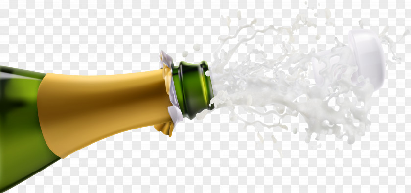 Champagne Exploding Art Clip PNG