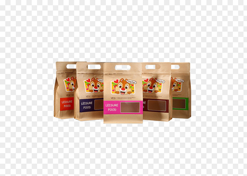 Kraft Paper Bag Flavor PNG