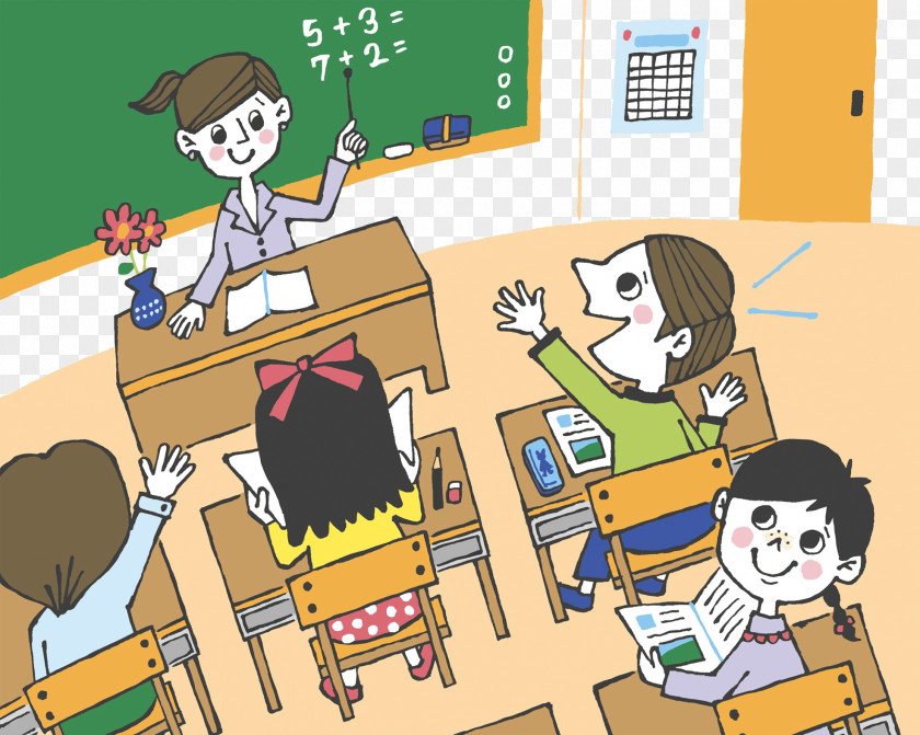 Primary School Students Student Cartoon Photography Illustration PNG