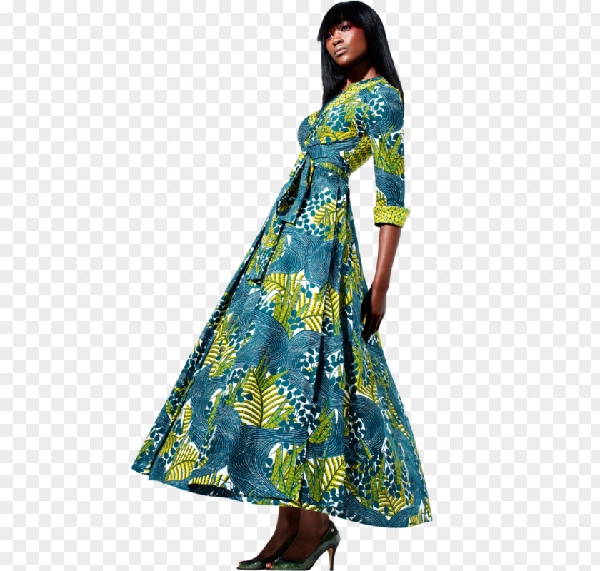 Africa African Wax Prints Dress Fashion Clothing PNG