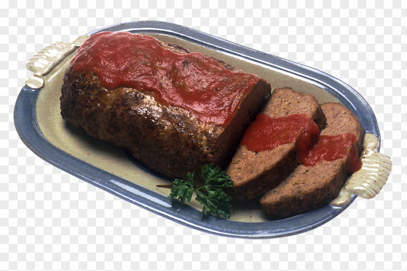 Barbeque Meatloaf Recipe Ground Beef Meat Ingredient PNG