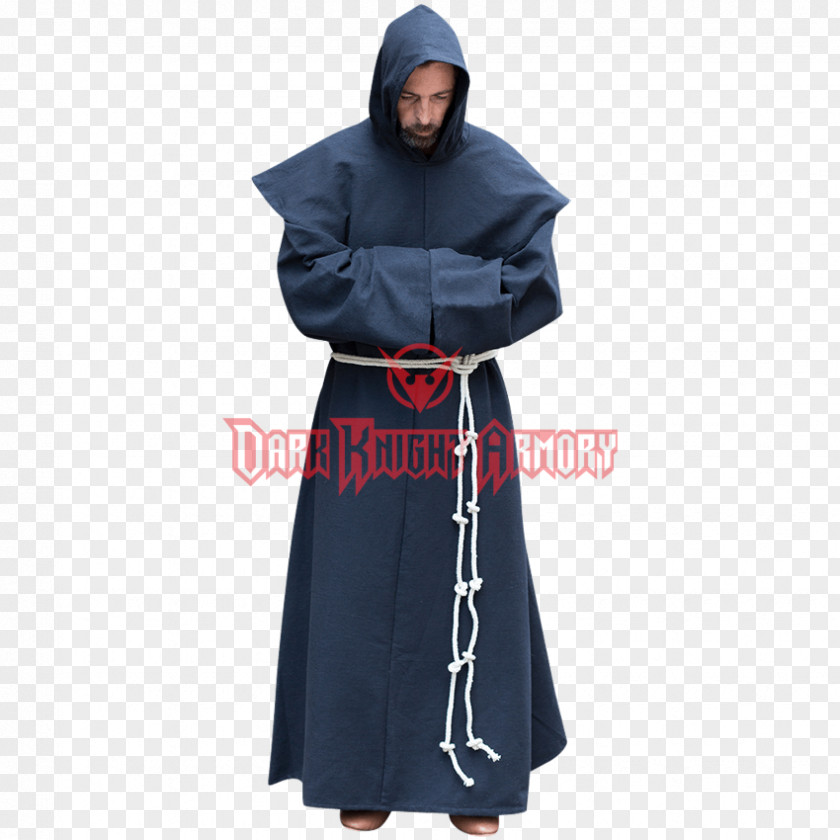 Benedictine Monks Dress Religious Habit Clothing Costume Overcoat PNG
