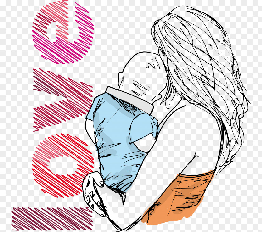 Child Mother Drawing PNG