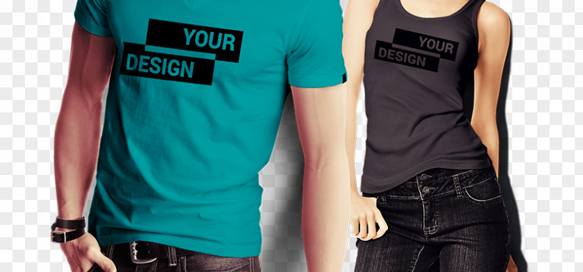 Garment Printing Design T-shirt Sleeve Mockup Polo Shirt PNG