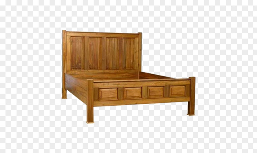 Imports Panel Bed Frame Wood Stain Drawer PNG