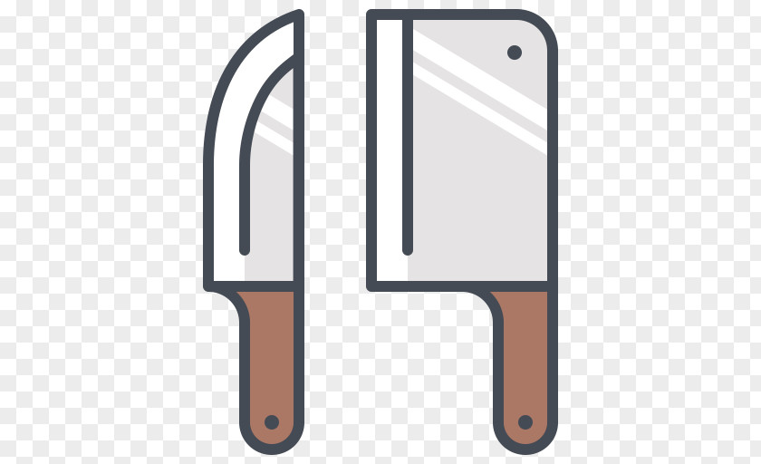 Kitchen Knife Transparent Clipart. PNG