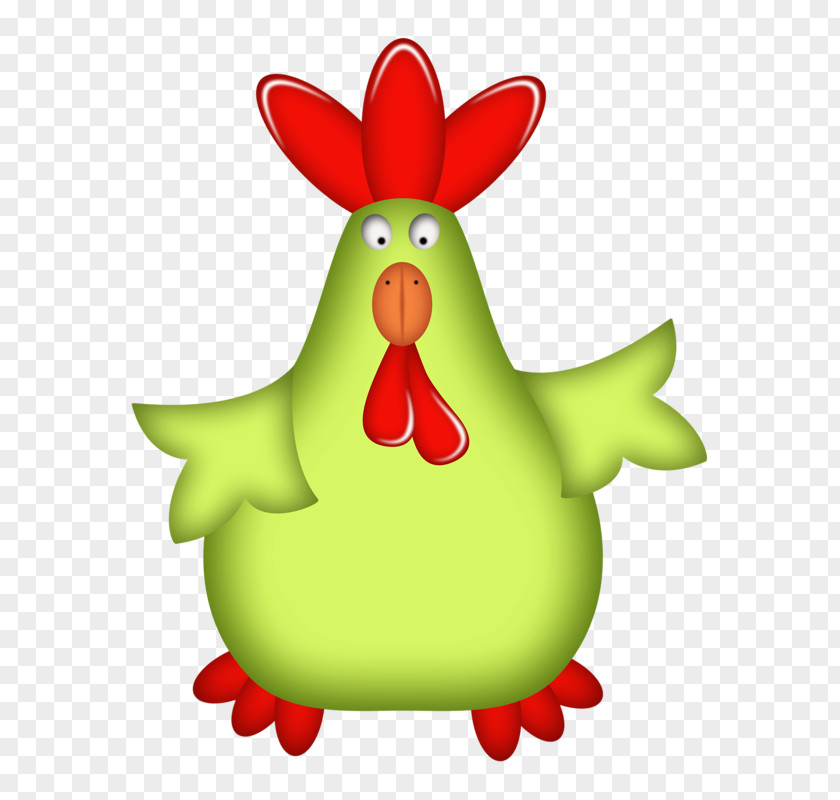 Painted Yellow Cock The Rooster Clip Art PNG